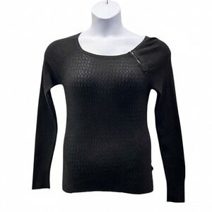 Victorias Secret Y2K‎ Sweater Black Medium